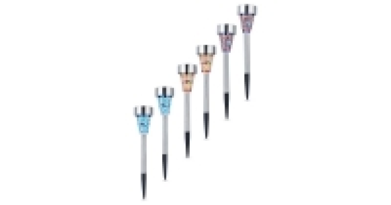 Mosaic Orange/Blue Lights 6 Pack
