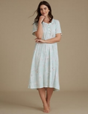 Cotton Rich Floral Print Nightdress 25.00 €