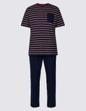 Pure Cotton Striped Pyjama Set 34.00 €
