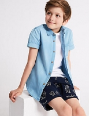 Pure Cotton Shirt (3-16 Years) 16.00 €