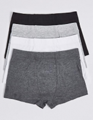 4 Pack Cotton Trunks with Stretch (18 Months - 16 Years) 8.25 €