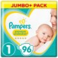 Tesco  Pampers New Baby Size 1 Jumbo+ Pack 9