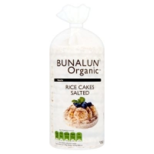 Bunalun Organic Rice Cakes Salted 100g 1.50 €