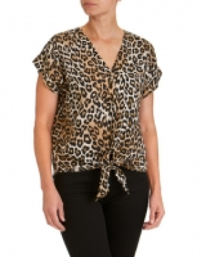 Animal Print Blouse