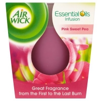 Centra  Airwick Candle Pink Sweet Pea 1pce