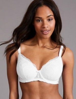 Embroidered Padded Full Cup Bra A-E 30.00 €