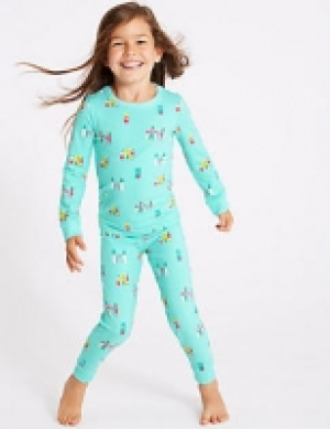 Cotton Pyjamas with Stretch (1-7 Years) 8.25 €