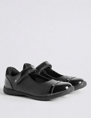 Kids Leather Cross Bar School Shoes (8 Small - 1 Large) 19.00 €