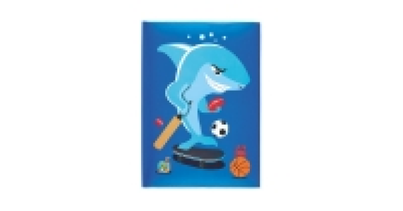 Script A4 Light Up Shark Notebook