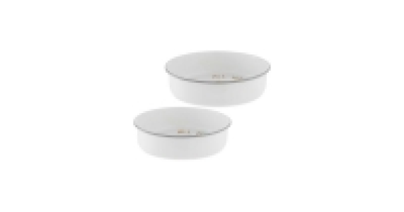 Aldi  Round Pie Enamel Bakeware 2 Pack