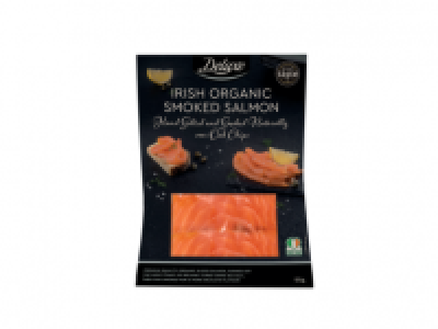 DELUXE Irish Organic Smoked Salmon 3.19 €