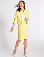 Marks and Spencer  Cotton Rich Jacket & Pencil Skirt Suit Set