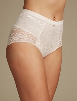 Marks and Spencer  Louisa Lace Firm Control Full Briefs