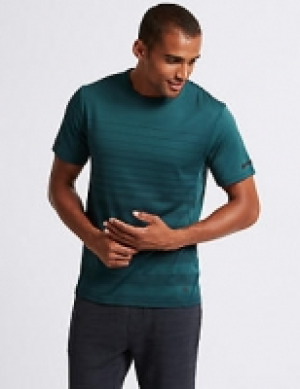 Active Textured Crew Neck T-Shirt 26.00 €