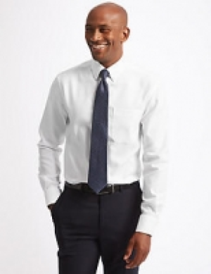 Pure Cotton Slim Fit Oxford Shirt with Pocket 38.00 €