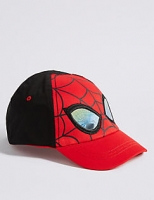 Marks and Spencer  Kids Pure Cotton Spider-Man Hat (6 Months - 6 Years)