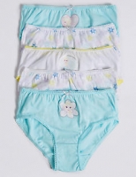 Marks and Spencer  5 Pack Pure Cotton Disney Frozen Briefs (1-12 Years)