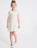 Marks and Spencer  Embroidered Shift Dress (3-16 Years)