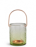 Marks and Spencer  Large Etched Glass Lantern