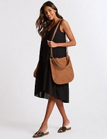 Marks and Spencer  Faux Leather Hobo Bag