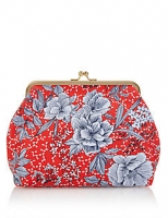 Marks and Spencer  Water Colour Floral Cosmetic Purse