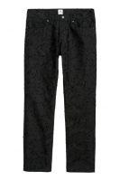 HM   Jacquard-patterned trousers