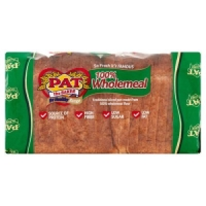 Pat The Baker 100% Wholemeal 800g 1.39 €
