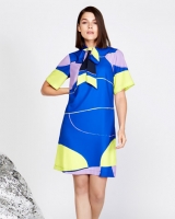 Dunnes Stores  Lennon Courtney at Dunnes Stores Colour Dots Dress
