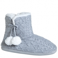 Dunnes Stores  Heart Knit Bootie