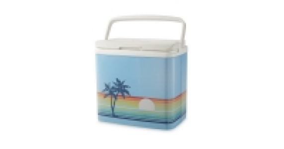Crane Palm Tree Retro Coolbox