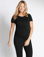 Marks and Spencer  Maternity Short Sleeve T-Shirt with Modal