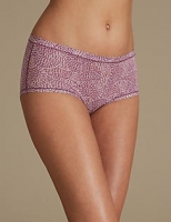 Marks and Spencer  Modal Rich Printed Flexifit Midi Knickers
