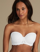 Marks and Spencer  Vintage Lace Padded Strapless Bra A-E
