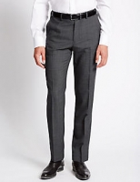 Marks and Spencer  Big & Tall Tailored Fit Wool Blend Trousers