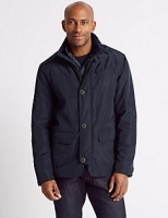 Marks and Spencer  Double Collar Jacket with Stormwear
