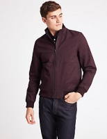Marks and Spencer  Cotton Rich Bomber Jacket with Stormwear