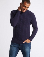 Marks and Spencer  Pure Cotton Cable Jumper