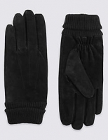 Marks and Spencer  Suede Cuff Gloves with Thinsulate