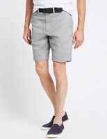 Marks and Spencer  Pure Cotton Shorts with Belt