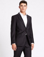 Marks and Spencer  Striped Regular Fit Wool Suit