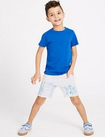 Marks and Spencer  Cotton Rich Printed Shorts (3 Months - 7 Years)