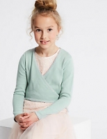 Marks and Spencer  Pure Cotton Tie Waist Cardigan (1-16 Years)