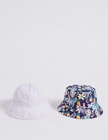 Marks and Spencer  2 Pack Summer Hats (3 Months - 6 Years)