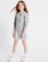Marks and Spencer  Embellished Bug Sweat Dress (3-16 Years)