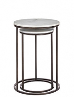 Marks and Spencer  Sanford Marble Round Nest of Tables