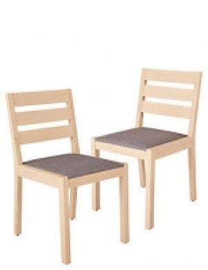 Set of 2 Sonoma Blonde Grey Dining Chairs 539.00 €