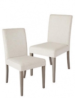Marks and Spencer  Set of 2 Whitstable Dining Chairs