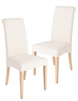 Marks and Spencer  Set of 2 Alton Scroll Back Dining Chairs