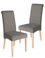 Marks and Spencer  Set of 2 Alton Curved Back Dining Chairs