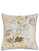 Marks and Spencer  Painterly Floral Embroidered Cushion